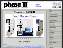 Tablet Screenshot of phase2plus.com